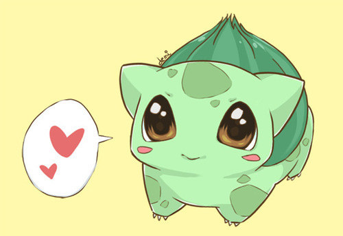 bulbasaur cute love pokemon Favim.com 116009