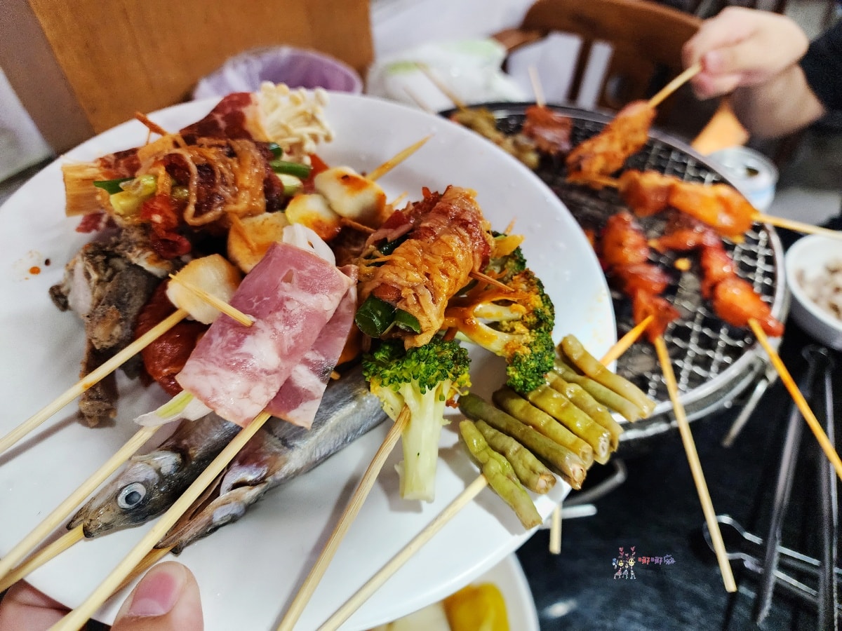 【桃園美食】龍潭大池旁越式串燒烤肉店《越炭越燒》串燒、海鮮500元吃到飽! - 第16張圖