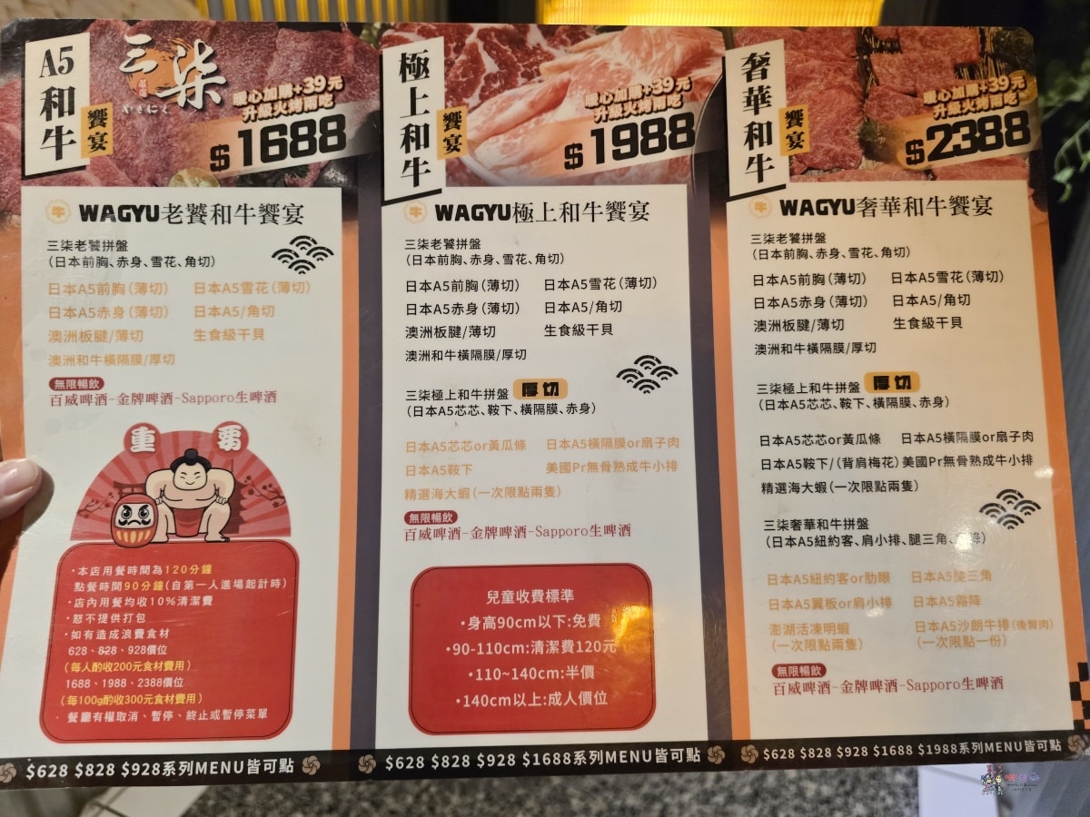 【中壢燒烤推薦】中美路上《三柒燒き肉專門店》高CP值和牛吃到飽,多種部位可以選! - 第5張圖