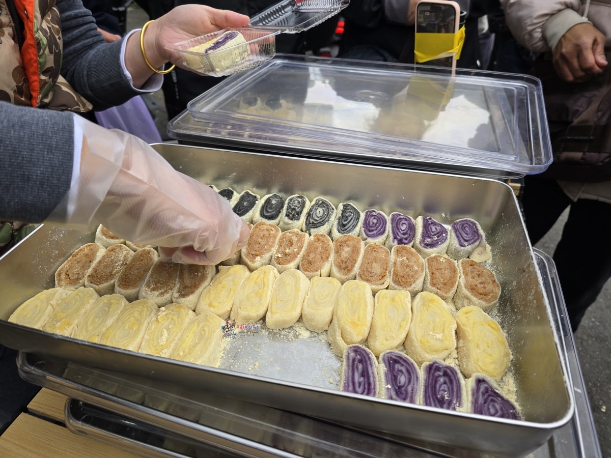 【桃園美食】中壢忠貞市場《陶陶媽媽驢打滾》銅板價就可以吃到京城知名傳統點心,預約訂單已經排到一個月後了! - 第4張圖