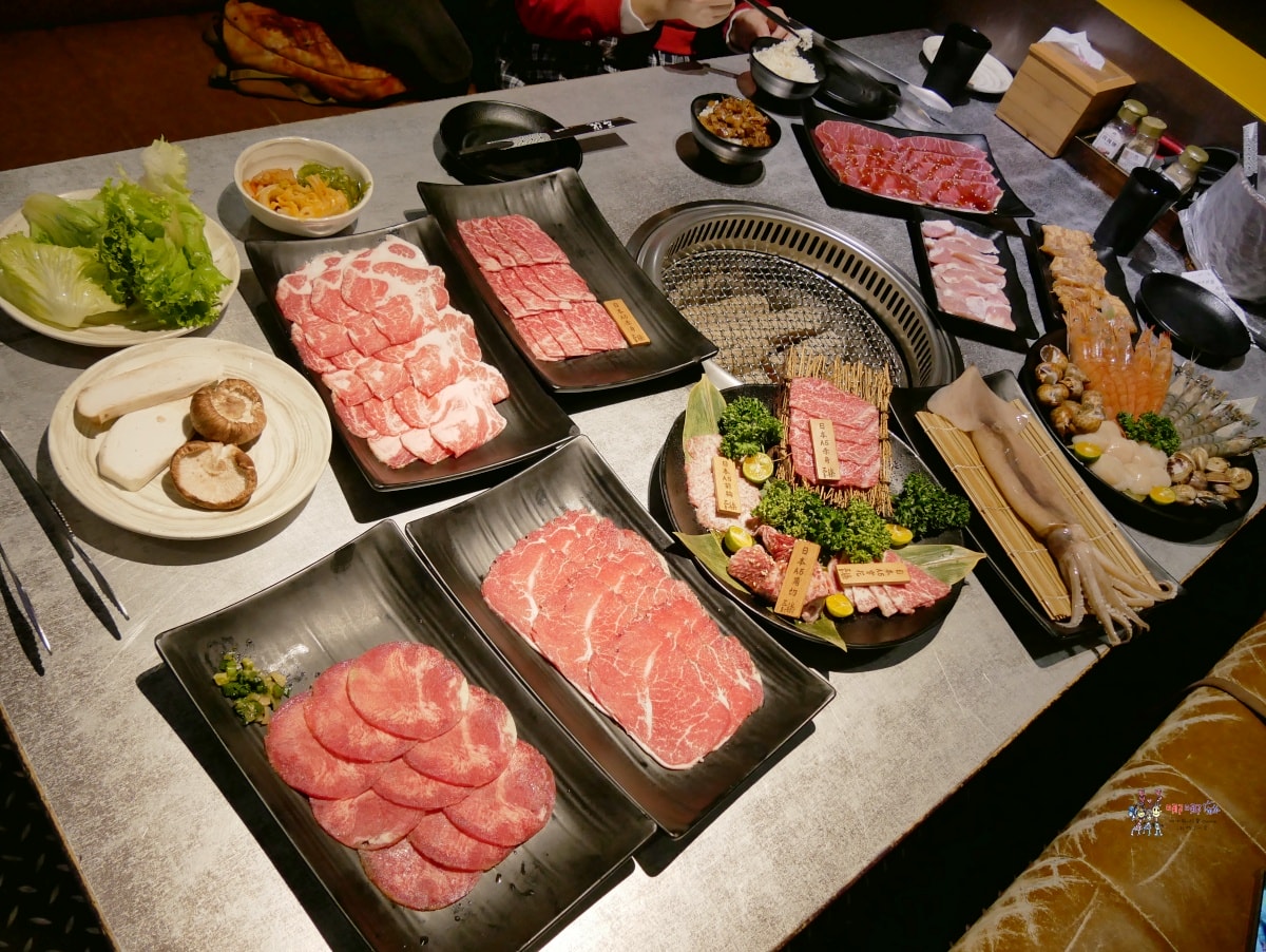 【中壢燒烤推薦】中美路上《三柒燒き肉專門店》高CP值和牛吃到飽,多種部位可以選! - 第24張圖