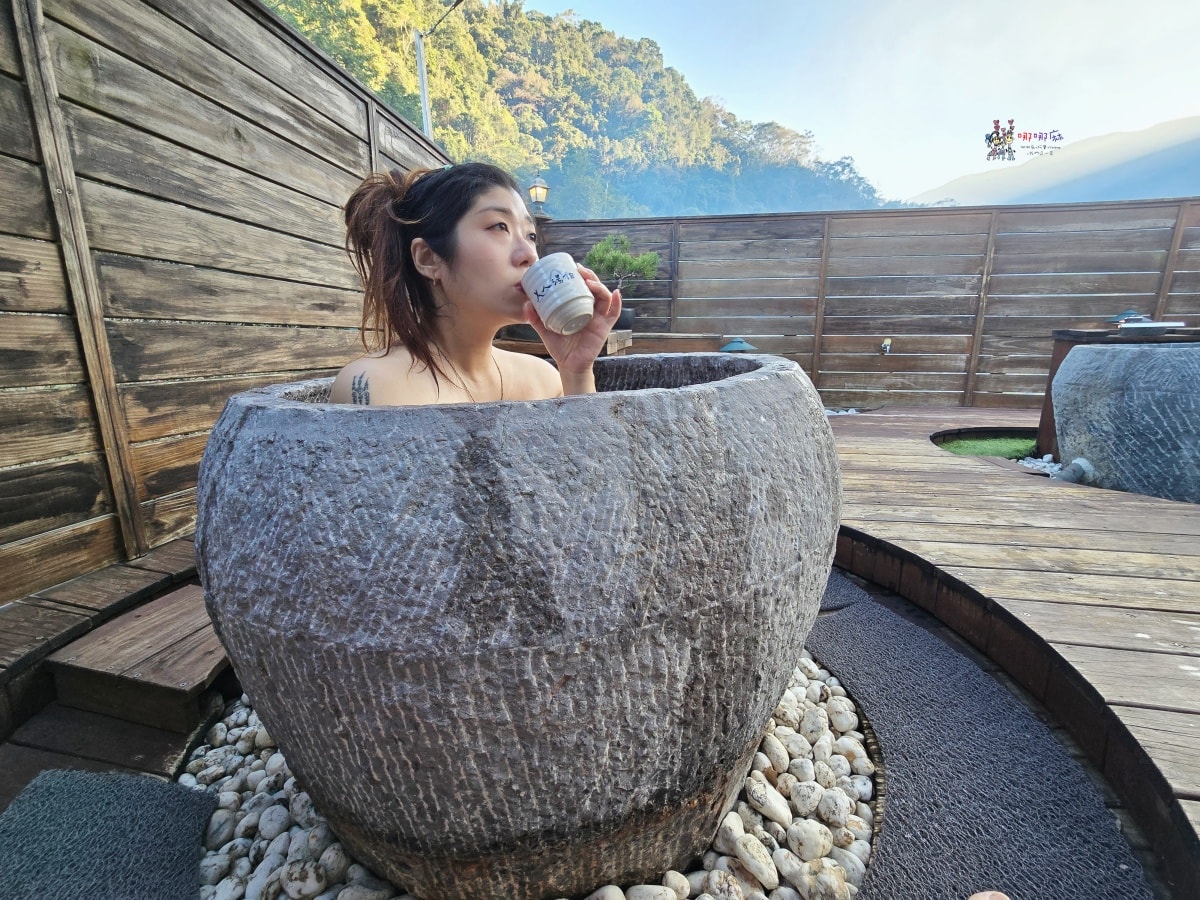【新竹旅遊】內灣老街附近《錦屏美人湯館》露天風呂適合全家大小玩一整天,還有個人石甕溫泉! - 第22張圖