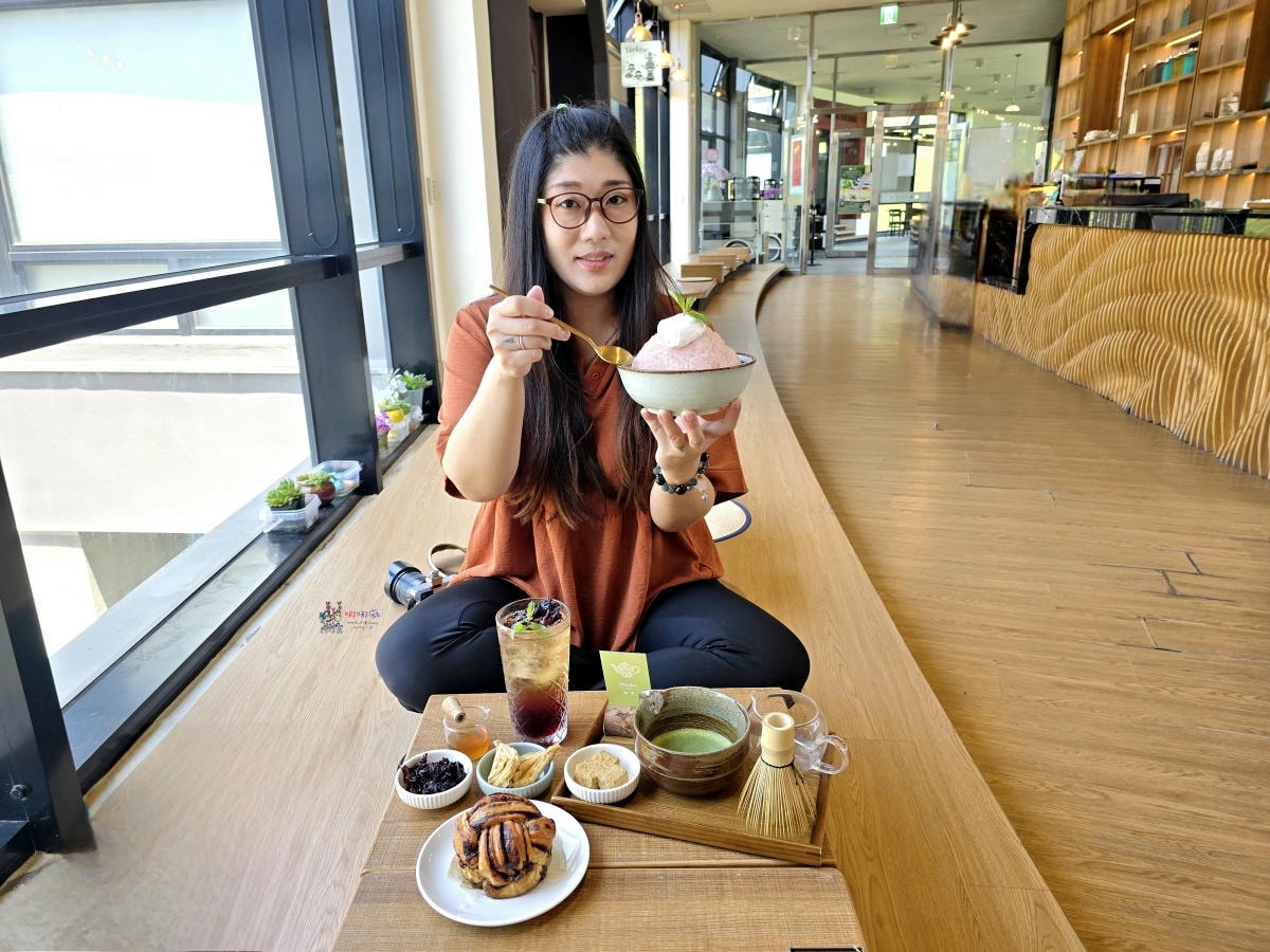 【桃園美食】龍潭渴望園區旁《福爾摩沙茶館》夏天必吃冰酥,還有特色氣泡茶喔! - 第14張圖