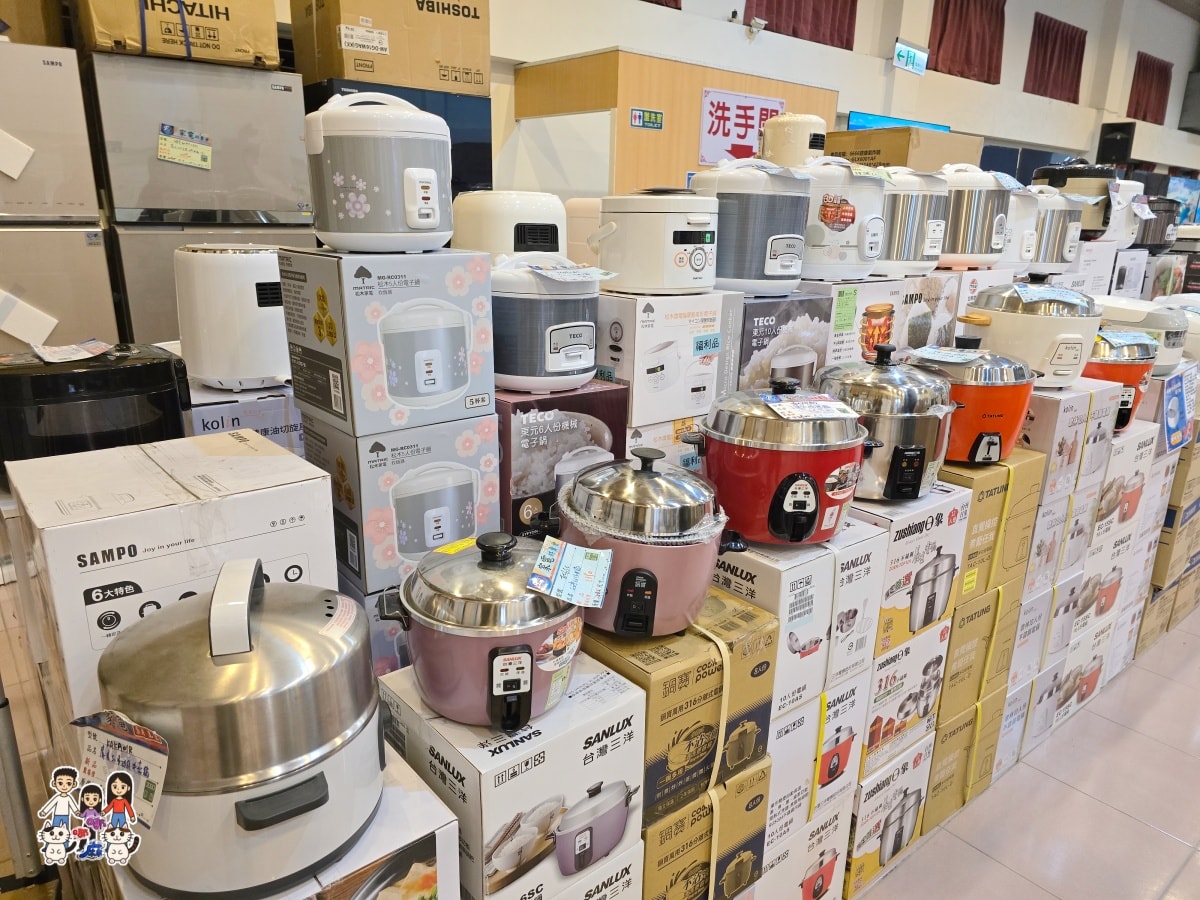 平鎮富奕家電特賣會完整開箱｜萬元有找買到爆！冰箱、洗衣機、電視、小家電全攻略，現場直擊優惠不藏私
