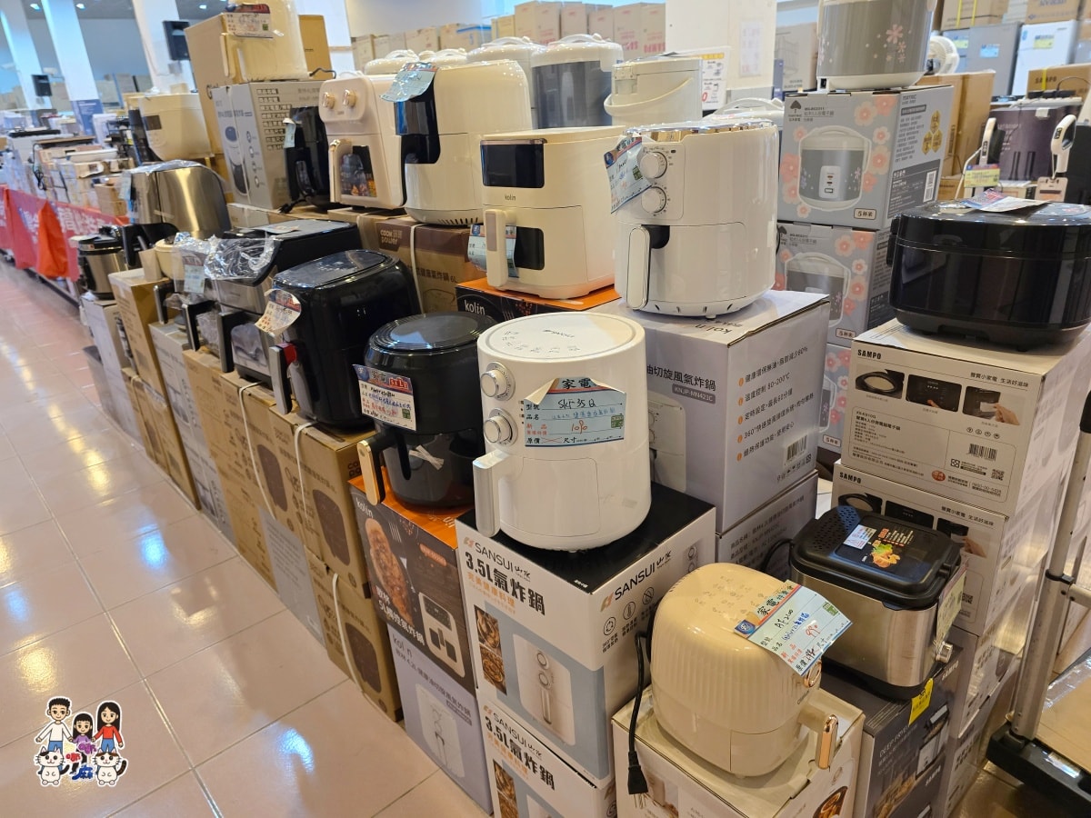 平鎮富奕家電特賣會完整開箱｜萬元有找買到爆！冰箱、洗衣機、電視、小家電全攻略，現場直擊優惠不藏私