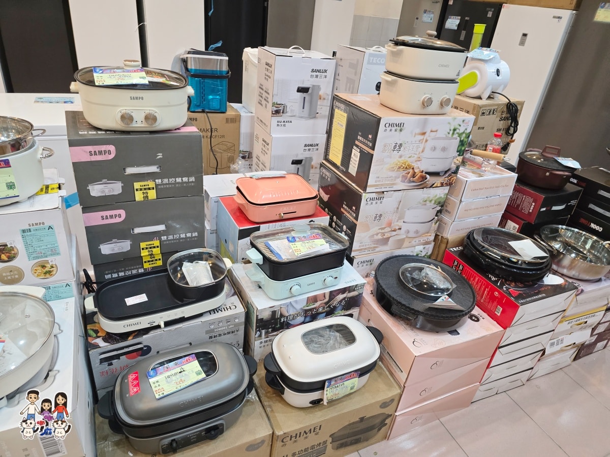 平鎮富奕家電特賣會完整開箱｜萬元有找買到爆！冰箱、洗衣機、電視、小家電全攻略，現場直擊優惠不藏私